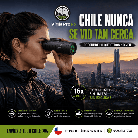 VigiaPro HD®️: El compañero de aventuras resistente y compacto que necesitas.