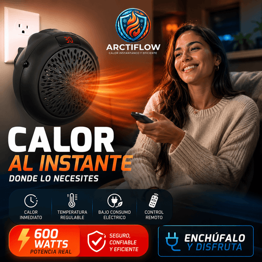 ARCTIFLOW®: El accesorio de climatización doméstica, portátil y de acción inmediata indispensable para tu hogar.