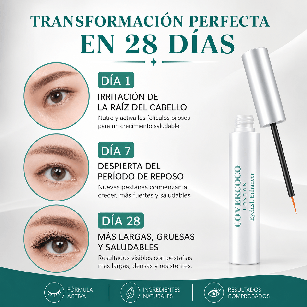 VENULASH®: El sérum acondicionador premium que fortalece y nutre tus pestañas desde la raíz.