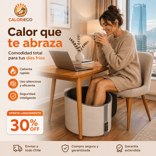 Caloriego®: El accesorio térmico de bajo consumo, ligero e indispensable para tu descanso diario.