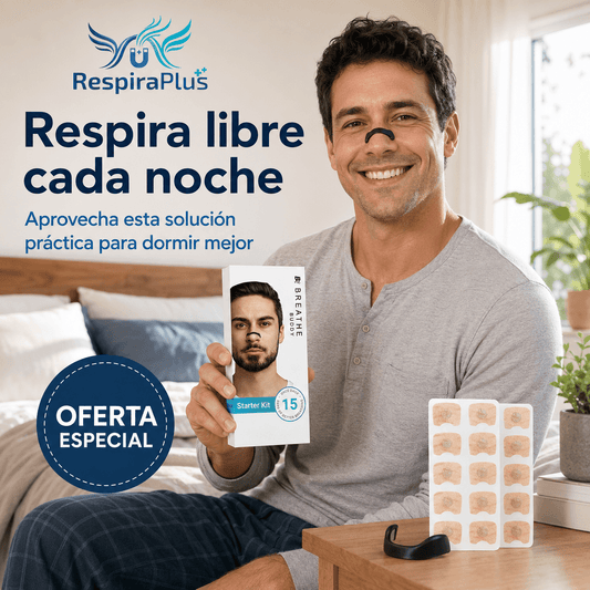 RESPIRAPLUS®: ¡Oferta exclusiva 2x1! El dilatador de sujeción externa que maximiza tu flujo de aire al instante.