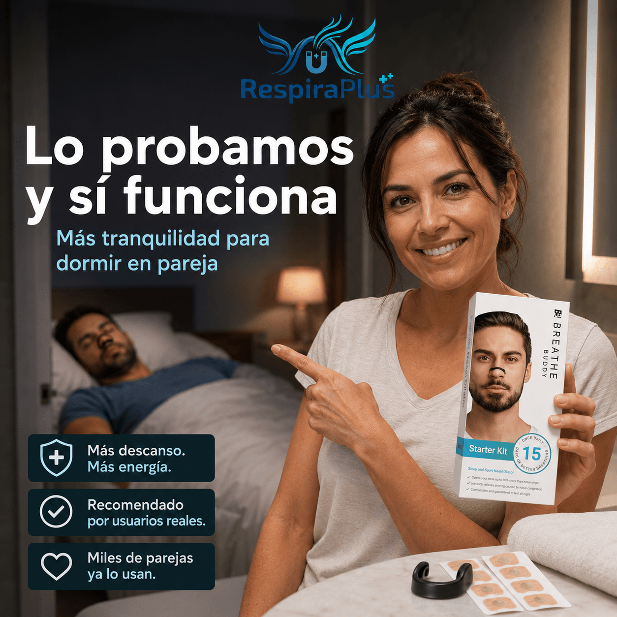 RESPIRAPLUS®: ¡Oferta exclusiva 2x1! El dilatador de sujeción externa que maximiza tu flujo de aire al instante.
