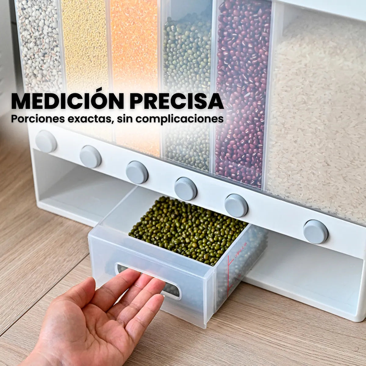 SellaGrano® | Almacena, Protege y Dispensa tus Granos Frescos con un Solo Toque