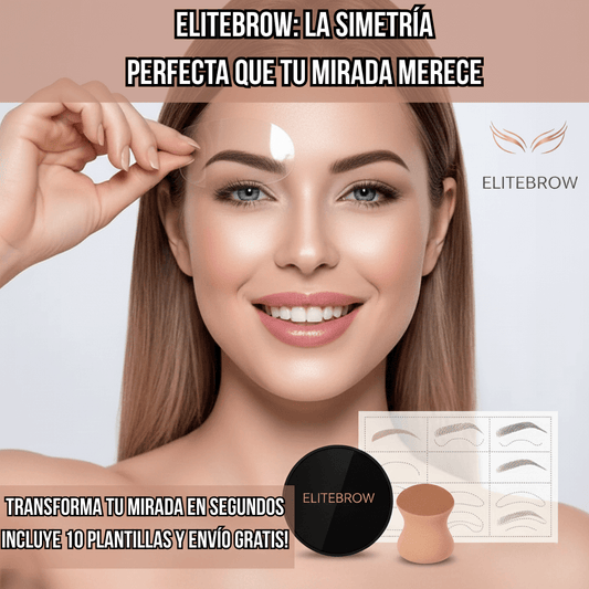 EliteBrow®️- Cejas simétricas y definidas en segundos con nuestro sistema de 10 plantillas