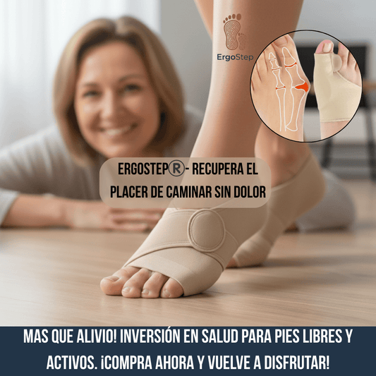 ErgoStep®️- Alivio del Dolor de Juanetes y Corrección Gradual