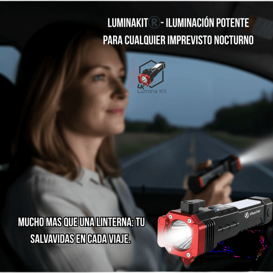 LuminaKit®️- Asegura a tu familia con la linterna multifunción más vendida!