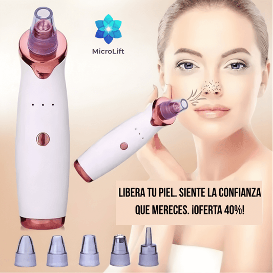 MicroLift®️- Extractor de Puntos Negros avanzado para lucir tu piel con total confianza!