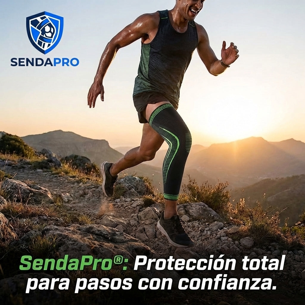 Rodillera SendaPro®️: Máxima compresión, cero molestias.