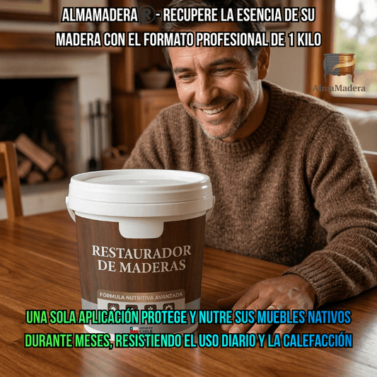 AlmaMadera®️-El tratamiento profesional para revitalizar y sellar maderas nativas