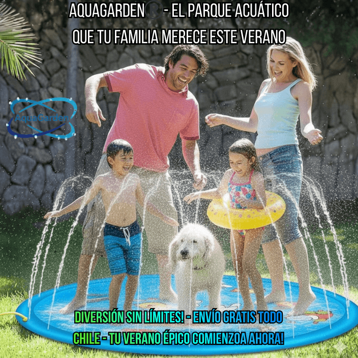 AquaGarden®️ - Diversión segura y frescura instantánea para que tus hijos jueguen este verano