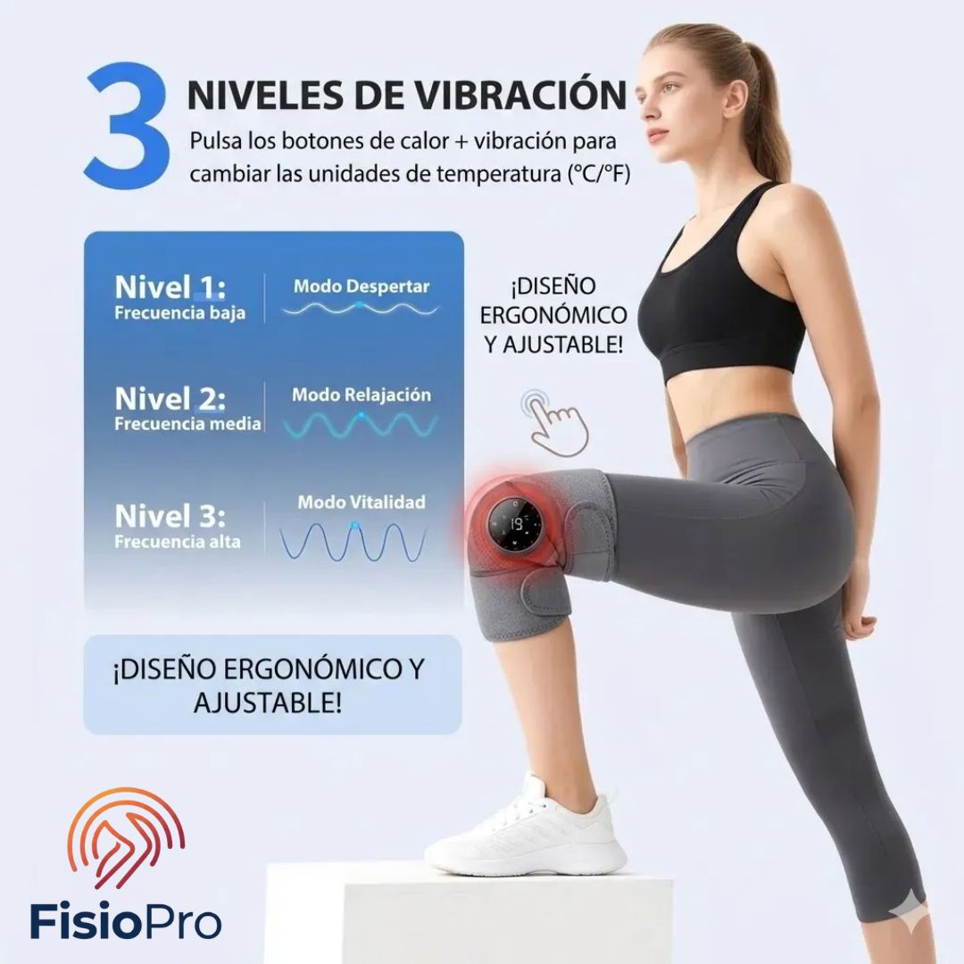 FISIOPRO®️: La rodillera térmica inalámbrica que redefine tu bienestar.