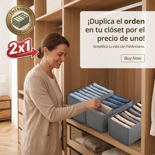 FielArmario®️: El secreto para un clóset siempre impecable y ordenado. OFERTA 2x1