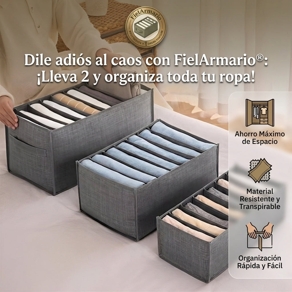FielArmario®️: El secreto para un clóset siempre impecable y ordenado. OFERTA 2x1