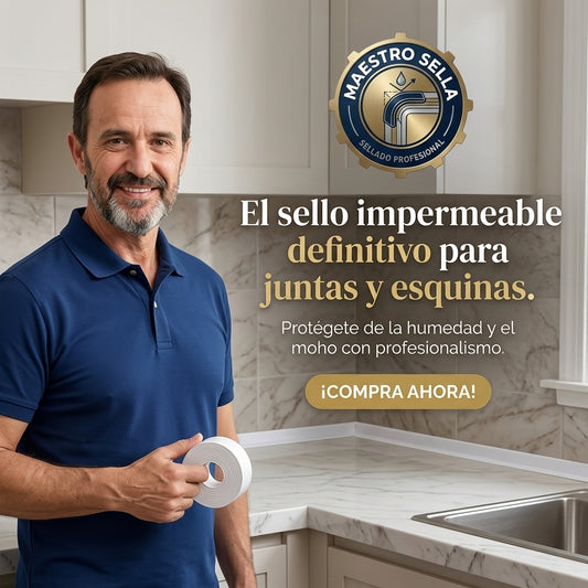 MaestroSella®️: La Cinta Reparadora que elimina filtraciones y moho. OFERTA 2X1