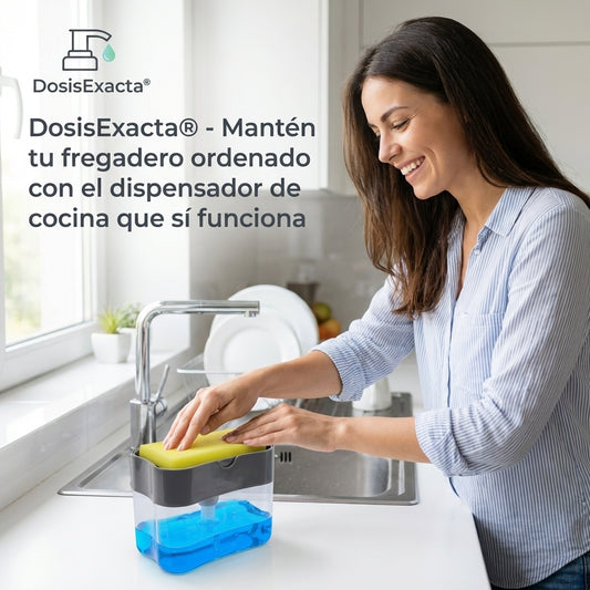 DosisExacta®️ Controla cada gota de lavaloza con un solo gesto desde tu mesón