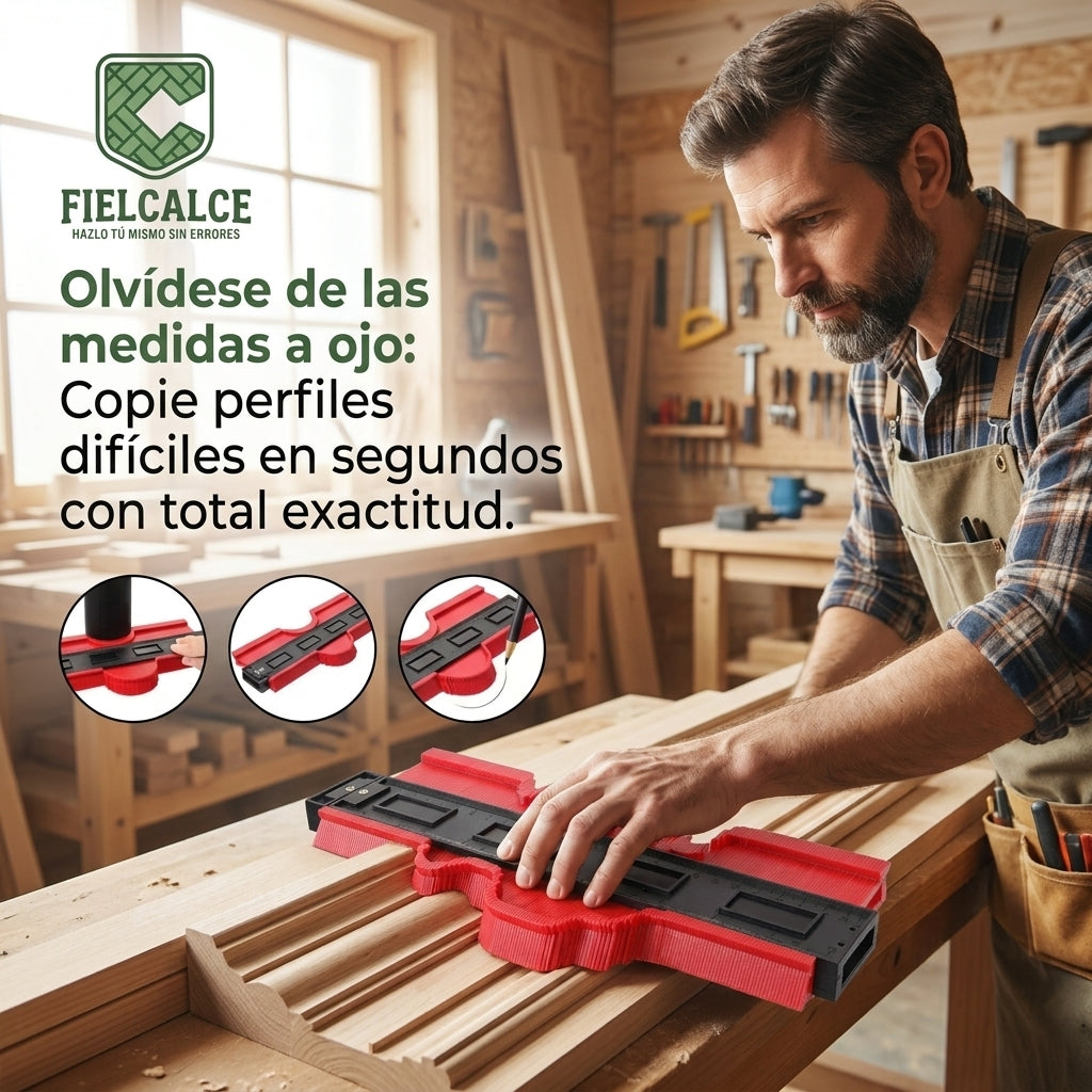 FielCalce®️ - La herramienta de precisión que elimina el error y el desperdicio de materiales.