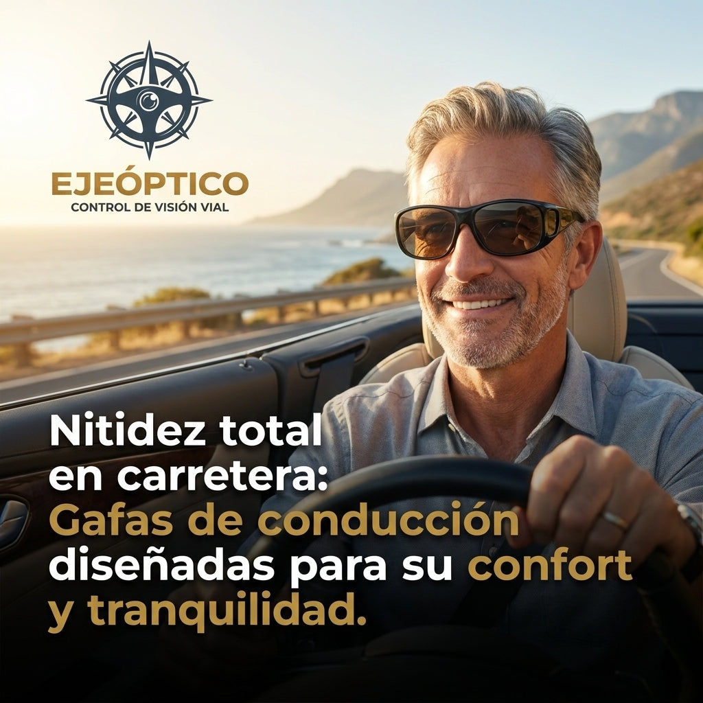 EjeOptico®️  Recupere la seguridad al conducir de noche con la tecnología anti-encandilamiento.