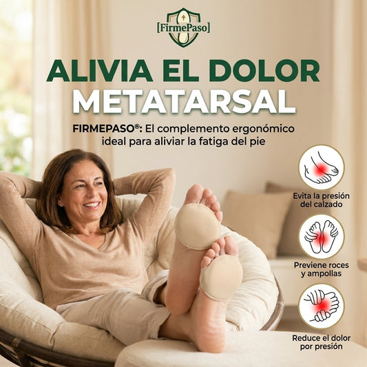FIRMEPASO®️: Almohadillas plantares para un caminar cómodo y sin presión.