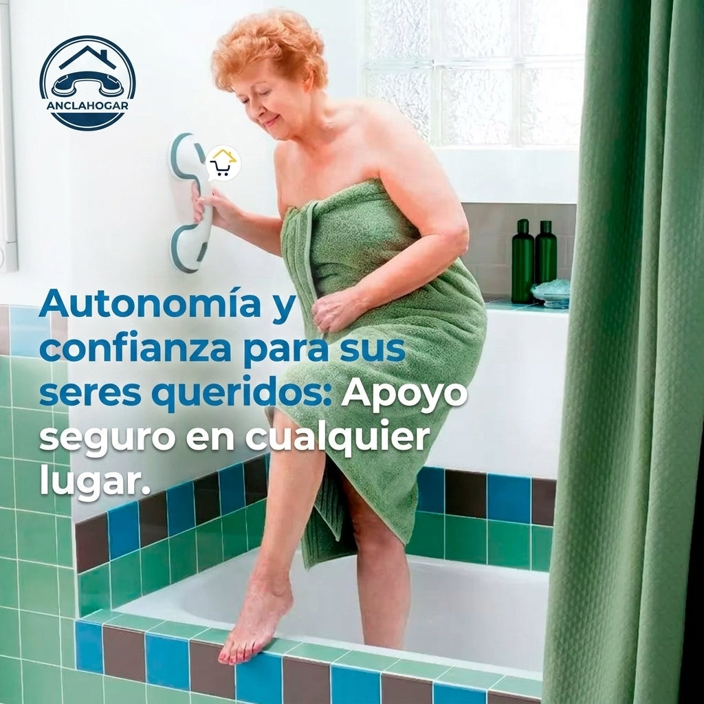 AnclaHogar®️ - La barra antideslizante que protege a su familia y devuelve la independencia.