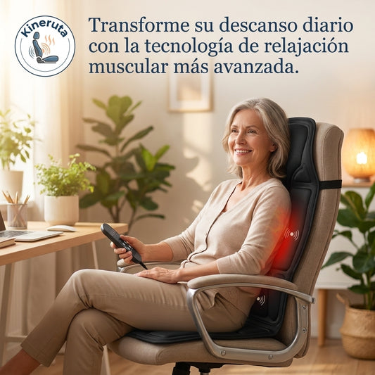 KINERUTA®️ - El alivio profesional para su espalda y cuello en el hogar, la oficina o su automóvil.