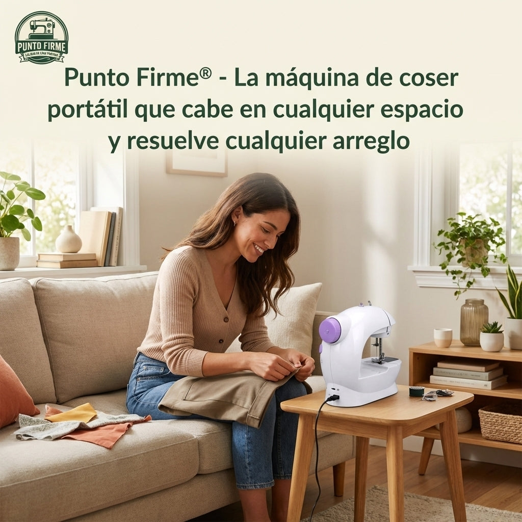 PuntoFirme®️  Cose, repara y personaliza tu ropa en casa sin ir a la modista