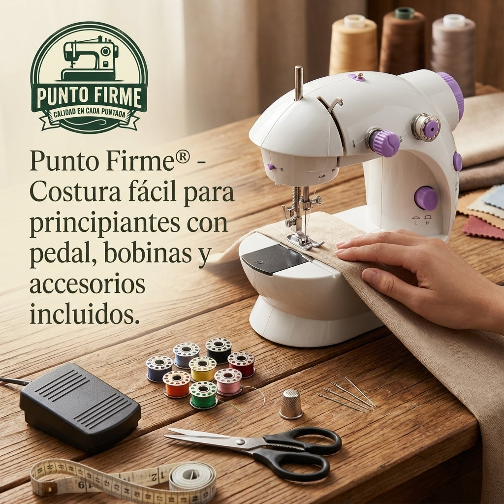 PuntoFirme®️  Cose, repara y personaliza tu ropa en casa sin ir a la modista