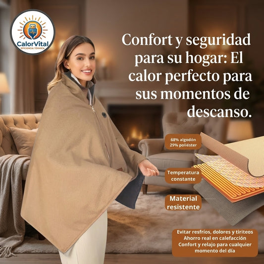 CalorVital®️ - El calor terapéutico y reconfortante que su cuerpo necesita este invierno.