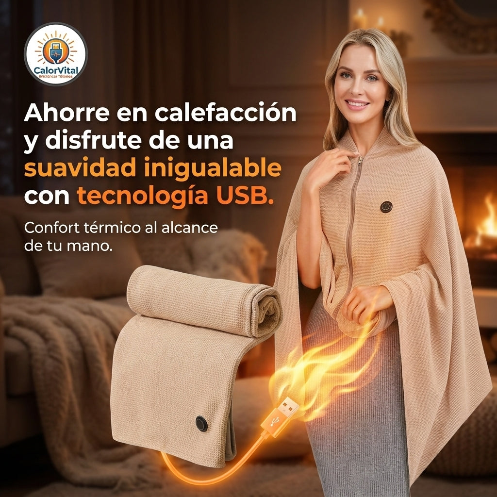 CalorVital®️ - El calor terapéutico y reconfortante que su cuerpo necesita este invierno.