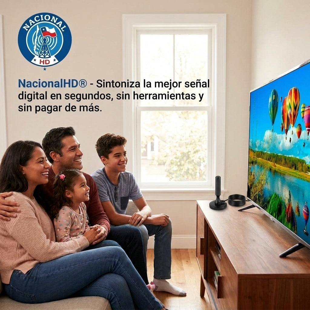 NacionalHD®️ Mira tus canales favoritos en Full HD y olvídate de las cuentas mensuales para siempre.  OFERTA 2X1