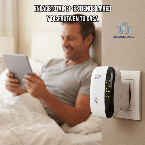 EnlaceTotal®️- El Repetidor que extiende tu red en toda tu casa