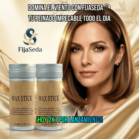 FijaSeda®️-Peinado impecable y resistente al viento durante todo el día