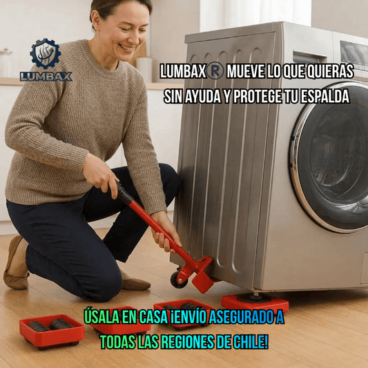 Lumbax®️-El sistema de elevación que protege tu columna en cada movimiento.