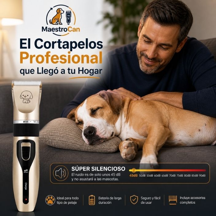 MAESTROCAN®️ Corta, Peina y Cuida a tu Mascota con un Solo Kit