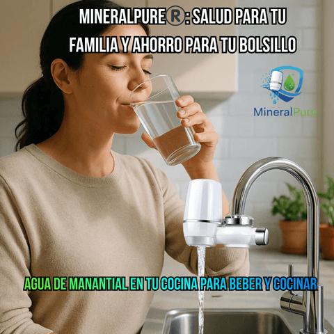 MineralPure®️ - Disfruta agua de máxima pureza y olvídate de cargar garrafas pesadas