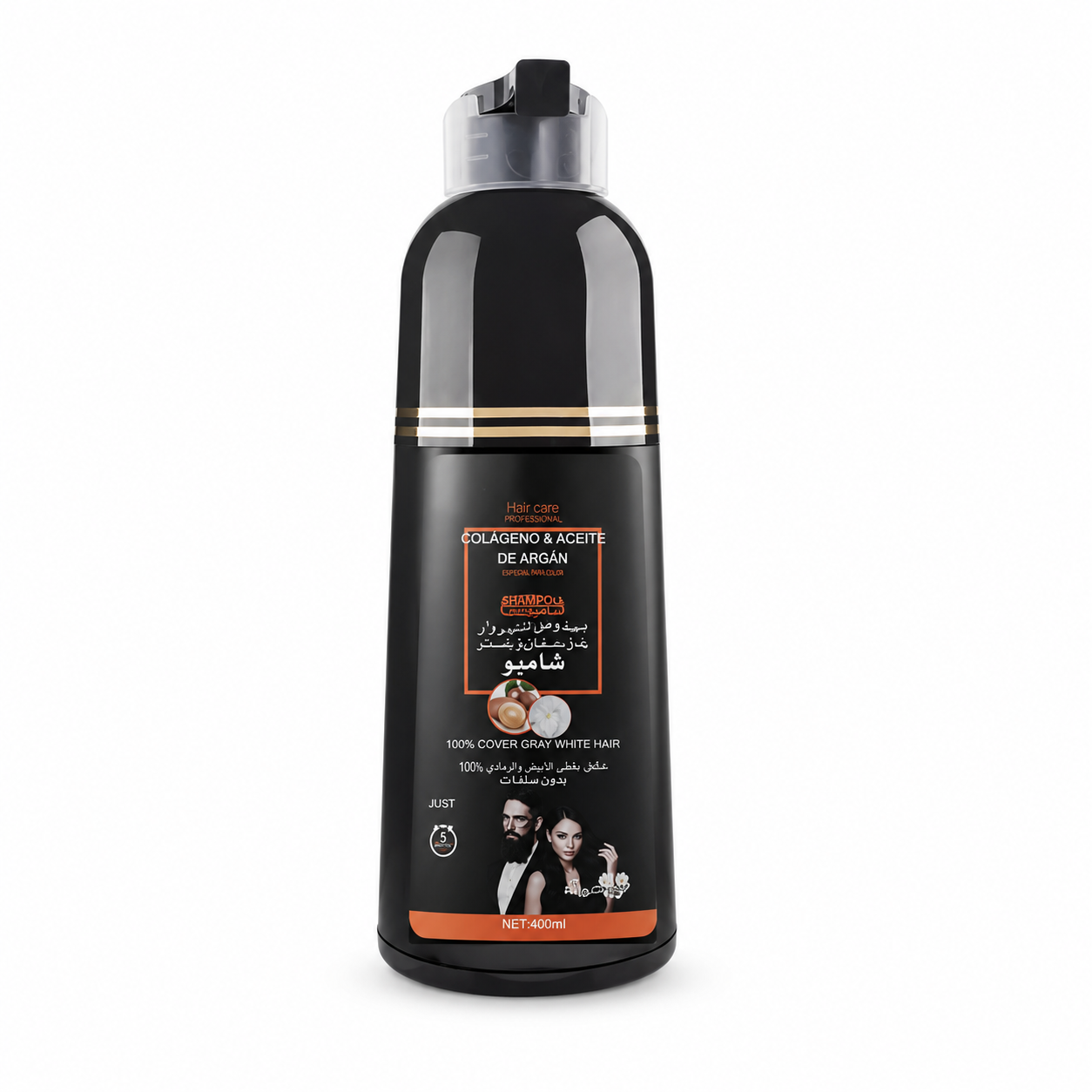 NATUTINT®: El champú tinte de extractos puros que cubre tus canas por completo al instante.