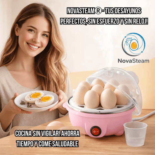 NovaSteam®️ - Desayunos perfectos y automáticos sin tener que vigilar la cocina.