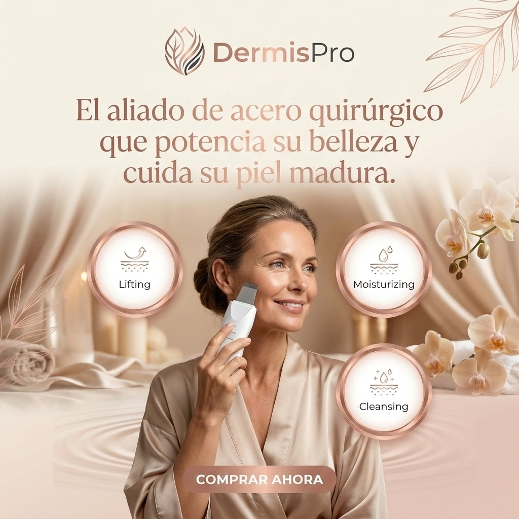 DermisPro®️ - El secreto profesional para una piel renovada, firme y libre de impurezas.