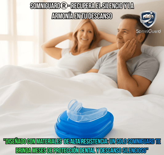 SomniGuard®️ - La solución cómoda para reducir ronquidos y recuperar el sueño compartido