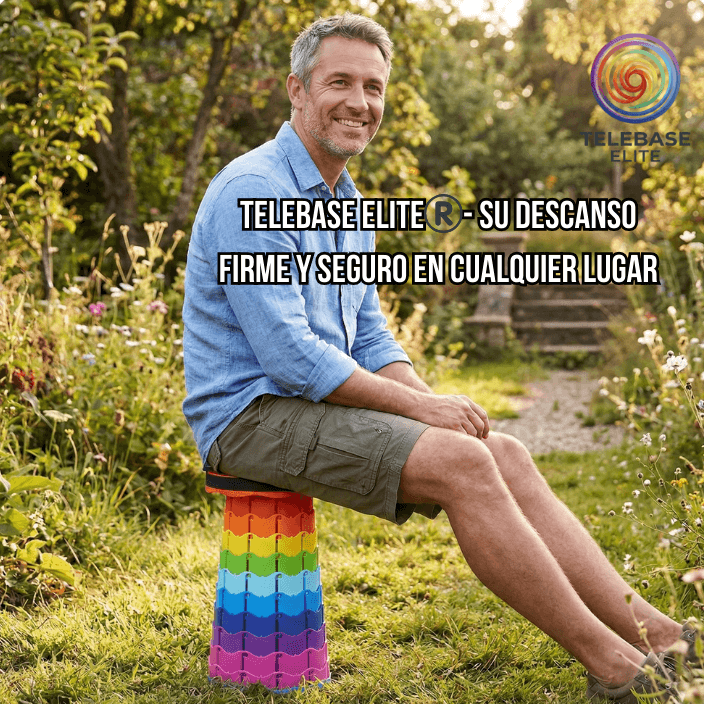 TeleBase Elite®️ - Su asiento firme y ajustable para la comodidad de todo el día.